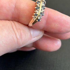 Sapphire and Diamond Ring